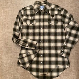 Western Flannel Shirt - Made in USA - Cool Snaps!